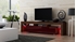 Picture of TV galds Pro Furniture Milano 200 Walnut / Red, 2000x350x450 mm