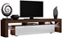 Picture of TV galds Pro Furniture Milano 200 Walnut / White, 2000x350x450 mm