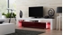 Picture of TV galds Pro Furniture Milano 200 White / Red, 2000x350x450 mm