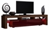 Picture of TV galds Pro Meble Milano 200 With Light Walnut/Red, 2000x350x450 mm