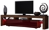 Picture of TV galds Pro Meble Milano 200 With Light Walnut/Red, 2000x350x450 mm