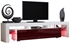 Picture of TV galds Pro Meble Milano 200 With Light White/Red, 2000x350x450 mm