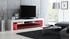 Picture of TV galds Pro Meble Milano 200 With Light White/Red, 2000x350x450 mm