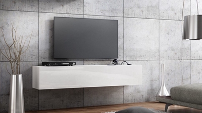 Picture of TV galds Pro Meble Milano Wall 160 White, 1600x320x300 mm