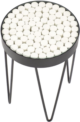 Picture of Halmar Naturo Coffee Table Black/White