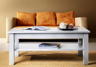 Picture of Coffee table ASM Uni White, 1100x600x450 mm