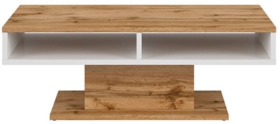 Picture of Kafijas galdiņš Black Red White Alamo Oak/White, 1200x700x430 mm