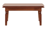 Show details for Coffee table Black Red White Bawaria Walnut, 1200x680x540 mm