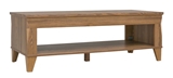 Show details for Coffee table Black Red White Bergen Golden Sibiu Larch, 1300x550x450 mm