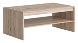 Show details for Coffee table Black Red White Elpasso San Remo Oak, 1100x650x465 mm
