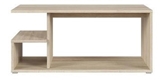 Show details for Coffee table Black Red White Gato Lava Oak, 1000x500x450 mm