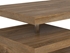 Picture of Kafijas galdiņš Black Red White Glimp Stirling Oak, 1200x600x450 mm