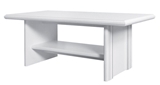 Show details for Coffee table Black Red White Idento White, 1300x650x510 mm