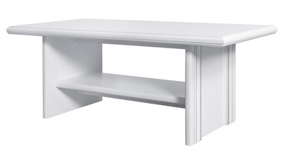Picture of Coffee table Black Red White Idento White, 1300x650x510 mm