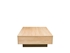 Picture of Coffee table Black Red White Kostka Sonoma Oak, 1100x800x320 mm