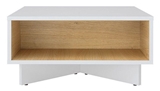 Show details for Coffee table Black Red White Modai White Canadian, 600x600x305 mm