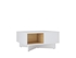 Picture of Coffee table Black Red White Modai White Canadian, 600x600x305 mm