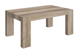 Show details for Coffee table Black Red White Rectangle Monument Oak, 1100x680x485 mm