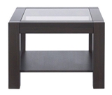Show details for Coffee table Black Red White Rumbi II Wenge, 640x640x460 mm