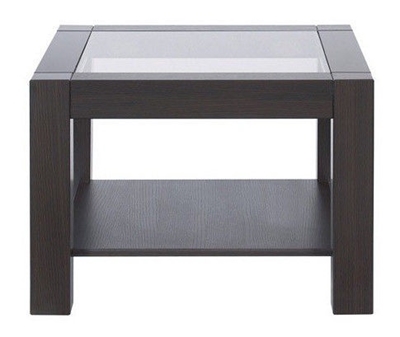 Picture of Coffee table Black Red White Rumbi II Wenge, 640x640x460 mm