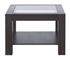 Picture of Coffee table Black Red White Rumbi II Wenge, 640x640x460 mm