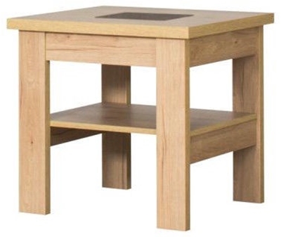 Picture of Coffee table Bodzio S27 Dark Sonoma Oak, 600x600x590 mm