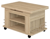 Show details for Coffee table DaVita Agat 23 Sonoma Oak, 900 - 1200x600x550 - 770 mm