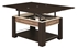 Picture of Coffee table DaVita Agat 24.11 Wenge, 650 - 900x900x520 - 760 mm