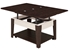 Picture of Coffee table DaVita Agat 32.10 Wenge, 950 - 1400x700x500 - 770 mm