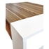 Picture of Coffee table GoodHome Modern White / Brown, 900x600x450 mm