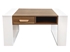 Picture of Coffee table GoodHome Modern White / Brown, 900x600x450 mm