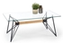 Picture of Coffee table Halmar Allegra Black, 600x1100x450 mm