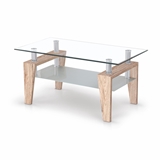 Show details for Coffee table Halmar Betty San Remo Oak, 1000x600x450 mm