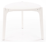 Show details for Coffee table Halmar Cerda White, 580x580x500 mm