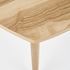 Picture of Coffee table Halmar Coma Natural Ash, 730x730x470 mm