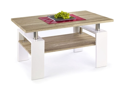 Picture of Coffee table Halmar Diana H MDF Sonoma Oak / White, 1100x600x550 mm