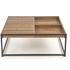 Picture of Coffee table Halmar Frigate Golden Walnut, 840x800x300 mm