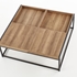 Picture of Coffee table Halmar Frigate Golden Walnut, 840x800x300 mm