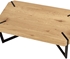 Picture of Coffee table Halmar Lavida Golden Oak / Black, 1100x600x430 mm