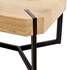 Picture of Coffee table Halmar Lavida Golden Oak / Black, 1100x600x430 mm