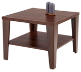 Show details for Coffee table Halmar Manta Dark Walnut, 700x700x470 mm