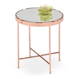 Show details for Coffee table Halmar Mira Copper, 420x420x460 mm