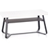 Picture of Coffee table Halmar Redo 2 Black / White, 1000x600x450 mm