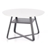 Picture of Coffee table Halmar Redo White / Black, 750x750x450 mm