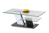 Show details for Coffee table Halmar Savana Black / White, 1100x600x450 mm