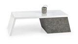 Show details for Coffee table Halmar Sedia White / Concrete, 1200x600x400 mm