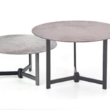 Show details for Coffee table Halmar Twins Graphite / Brown / Black, 600 - 700x600x300 - 430 mm