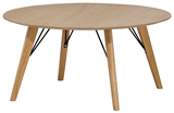 Show details for Coffee table Home4you Helena Brown, 800x800x450 mm