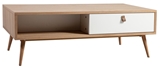 Show details for Coffee table Home4you Helena White, 1200x600x400 mm