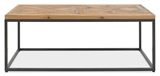 Show details for Coffee table Home4you Indus Mosaic Oak / Grey, 1140x600x420 mm